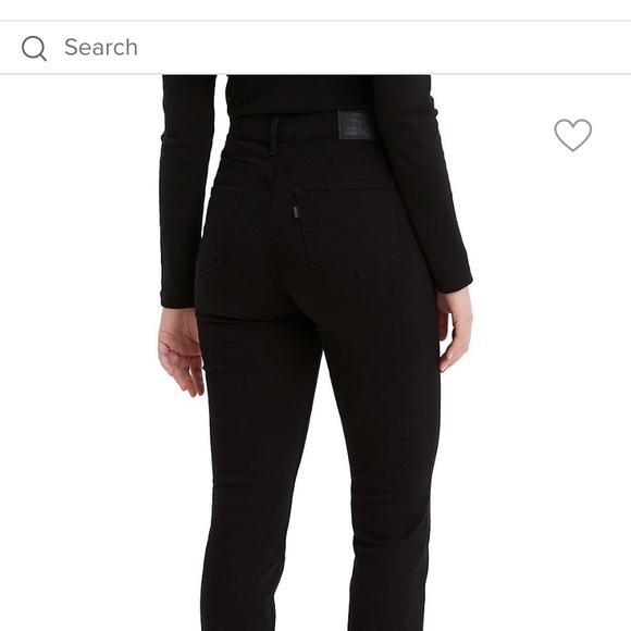 NWT Levi’s Premium 724 High-Rise Straight 31 32 - Picture 2 of 5